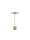 LED Tischlampe in Gold 50 cm Metall warmweiß KENDALL Modern