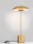 LED Tischlampe in Gold 50 cm Metall warmweiß KENDALL Modern