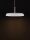 LED Pendelleuchte Ø 45 cm dimmbar Weiß höhenverstellbar