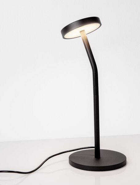 LED Tischlampe 35 cm Schwarz warmweiß LAKEN Aluminium Modern