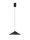 LED Pendelleuchte rund Ø 40 cm Schwarz höhenverstellbar