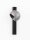 LED Wandlampe rund 26 cm breit in Schwarz Nickel warmweiß