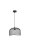 Pendelleuchte rund E27 Ø 30 cm Schwarz höhenverstellbar