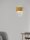 Wandlampe Up Down E14 26 cm hoch in Gold Klassisch Kristall