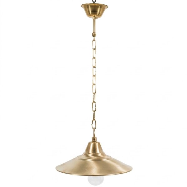 Lampe à suspendre table à manger cuisine laiton Ø31cm inoxydable