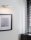 LED Wandlampe 38 cm breit in Antik Messing Metall warmweiß