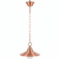 Lampe à suspendre cuivre laiton véritable...