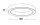 LED Deckenlampe Weiß Ø 80 cm dimmbar Ring CCT MALDEN Modern