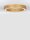 LED Deckenleuchte in Gold Ø 60 cm dimmbar Ring Farbwechsel