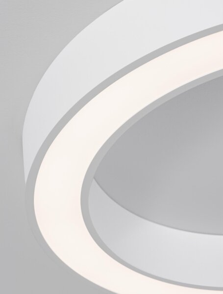 LED Deckenleuchte dimmbar Weiß Ø 60 cm Ring CCT MALDEN
