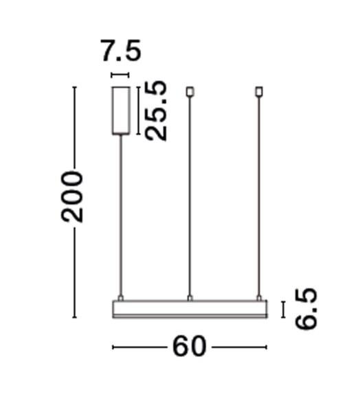 LED Pendelleuchte Schwarz Ø 60 cm dimmbar Ring CCT Aluminium