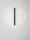 LED Wandlampe rund 40 cm breit Weiß Schwarz dimmbar warmweiß