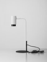 Schreibtischlampe GU10 Weiß Schwarz 42 cm MARVIN...