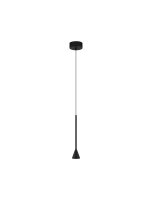 LED H&auml;ngeleuchte Schwarz &Oslash; 6 cm dimmbar h&ouml;henverstellbar
