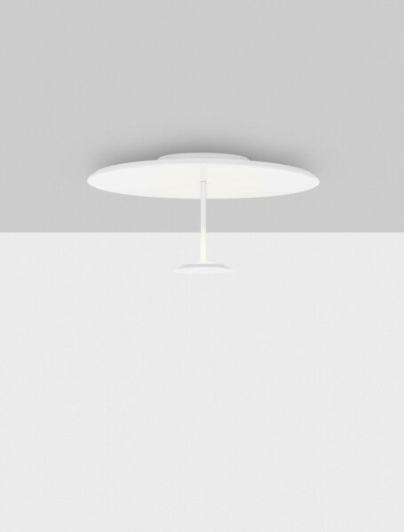 LED Deckenlampe Ø 60 cm Weiß dimmbar warmweiß MAVERICK