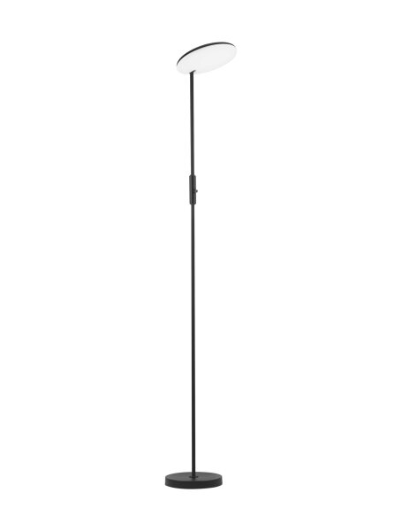 LED Stehlampe 205 cm Schwarz dimmbar schwenkbar MERRITT
