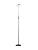 LED Stehlampe 205 cm Schwarz dimmbar schwenkbar MERRITT