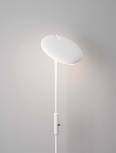 LED Stehleuchte Weiß 205 cm dimmbar schwenkbar warmweiß