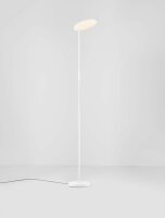 LED Stehleuchte Weiß 205 cm dimmbar schwenkbar...
