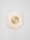 LED Wandleuchte in Gold 30 cm breit Glas rund warmweiß MERYL
