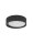 LED Deckenlampe rund Ø 45 cm Schwarz dimmbar warmweiß