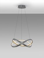 LED Hängeleuchte in Silber Gold Ø 50 cm...