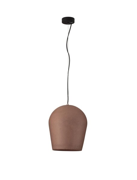 Pendelleuchte außen Schwarz Rot Ø 29 cm IP55 E27 rund Modern