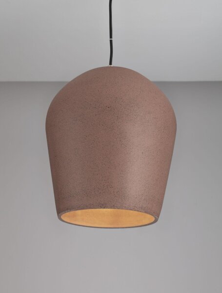 Pendelleuchte außen Schwarz Rot Ø 29 cm IP55 E27 rund Modern