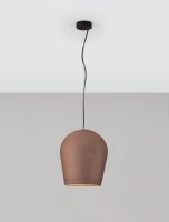 Pendelleuchte außen Schwarz Rot Ø 29 cm IP55...