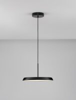 LED Pendelleuchte Schwarz Ø 40 cm rund...