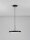 LED Pendelleuchte Schwarz Ø 40 cm rund warmweiß NEOMA Modern