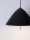 Runde LED Pendelleuchte Ø 40 cm Schwarz höhenverstellbar