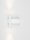 LED Wandlampe 15 cm breit Weiß Up Down 2 flammig warmweiß