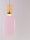 LED Hängeleuchte in Gold Rosa Gelb Ø 15 cm höhenverstellbar