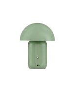 LED Nachttischlampe 26 cm Gr&uuml;n Touch Dimmer warmwei&szlig; PARKER