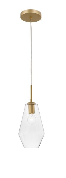 Hängelampe Vintage Ø 17 cm E27 in Gold höhenverstellbar