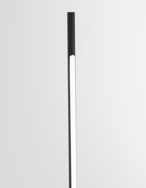 LED Stehlampe 140 cm Schwarz schwenkbar Minimalistisch PEALE