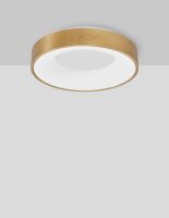 LED Deckenlampe in Gold gebürstet Ø 38 cm...
