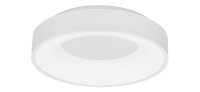 LED Deckenlampe &Oslash; 38 cm Wei&szlig; dimmbar rund warmwei&szlig; flach