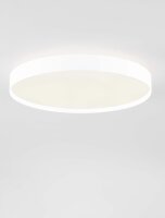 LED Deckenlampe rund Ø 50 cm Weiß dimmbar...