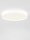 LED Deckenlampe rund Ø 50 cm Weiß dimmbar CCT PORTER flach
