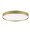 LED Deckenleuchte in Gold Ø 50 cm dimmbar rund CCT flach