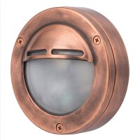 Applique Extérieur Rond Cuivre Maritim...