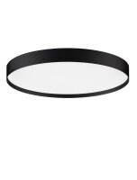 LED Deckenlampe Schwarz &Oslash; 50 cm dimmbar rund CCT PORTER