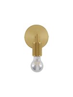 Wandleuchte in Gold 15,5 cm hoch E27 Metall POSEY Modern
