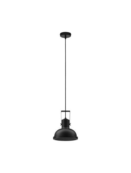 Hängelampe Retro Schwarz Ø 22 cm E27 Metall POTTER