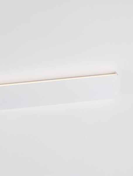 LED Wandleuchte Minimalistisch Weiß 90 cm breit Up Down