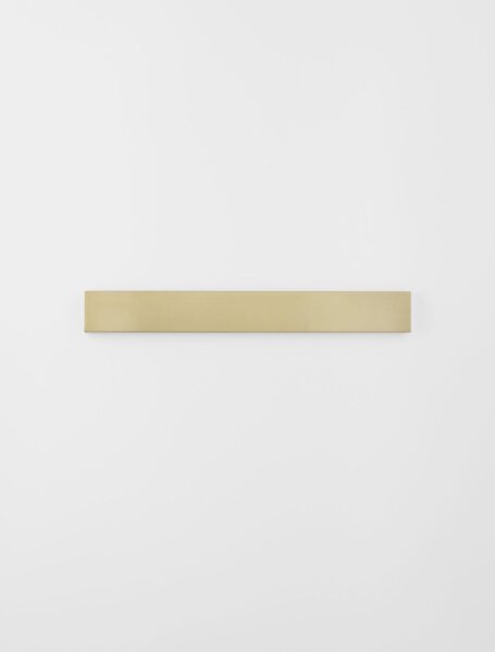 LED Wandlampe in Gold 60 cm breit Minimalistisch Up Down