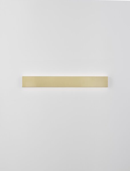 LED Wandlampe in Gold 60 cm breit Minimalistisch Up Down