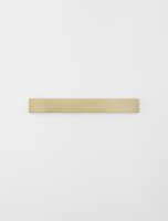 LED Wandlampe in Gold 60 cm breit Minimalistisch Up Down